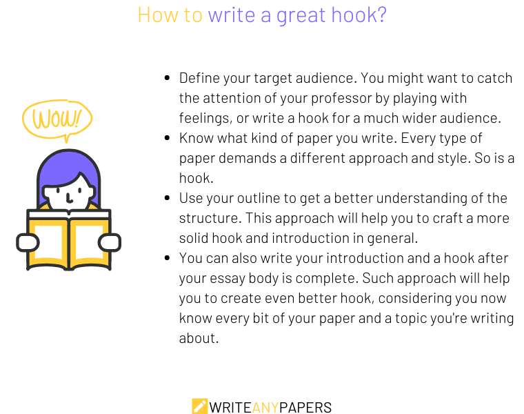 what is a hook when writing an essay