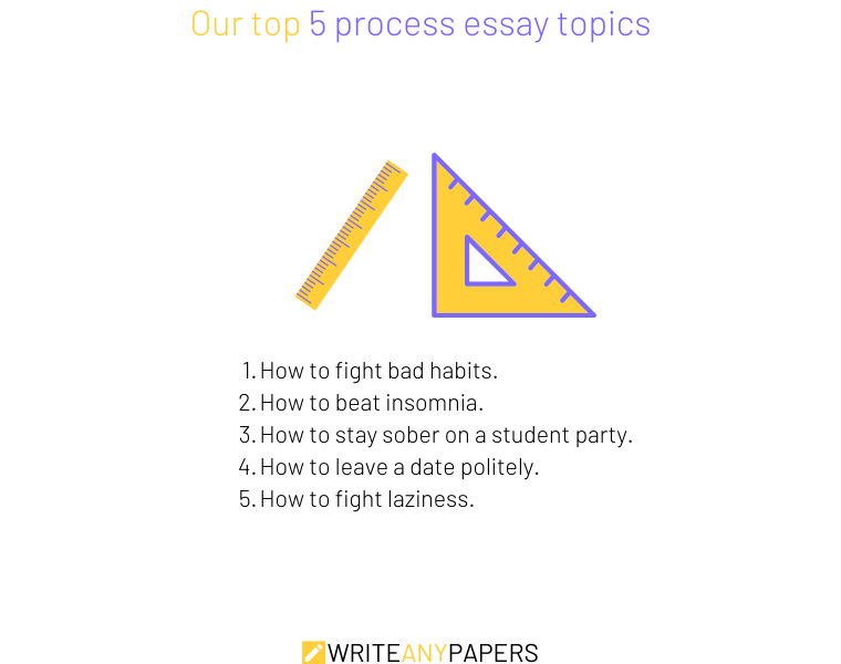 Our top 5 ideas for process essay topics