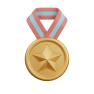 Quality medal icon